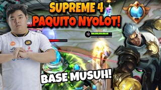 SUPREME 4 PAQUITO MAIN NYOLOT !! SAMPE LUPA BASE !!