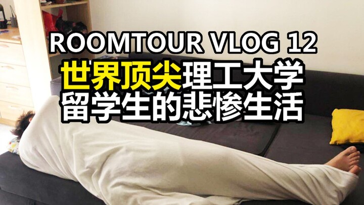 VLOG#12.  揭秘!双学位留学生的悲惨生活 丨 我居然被roomtour了？