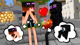 Monster School : Enderman got a new baby - Funny Minecraft Animation