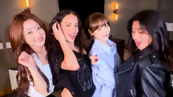 ها هي الفرقة النسائية الأنسب لأغنية "cha"