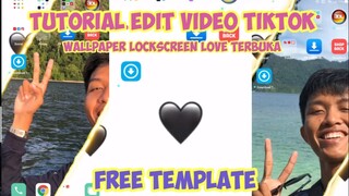 CARA EDIT WALLPAPER LOCKSCREEN LOVE TERBUKA VIRAL DI TIKTOK