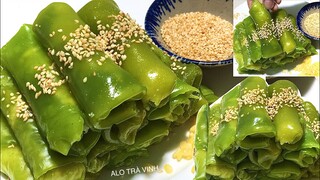 BÁNH ƯỚT- BÁNH CUỐN Ngọt, chỉ 2 loại bột, không cần Khuôn & Chảo làm nhanh lẹ, ai cũng làm được