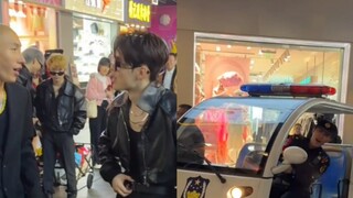 The hat uncle appeared in the live broadcast of the boiled egg