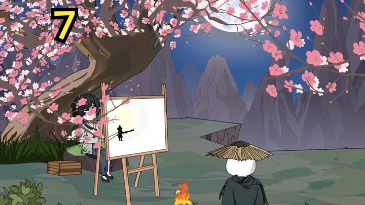 《暮夜释缚同搭幕，白幕轻歌影戏兴》饿殍明末千里行第七集，影子戏。