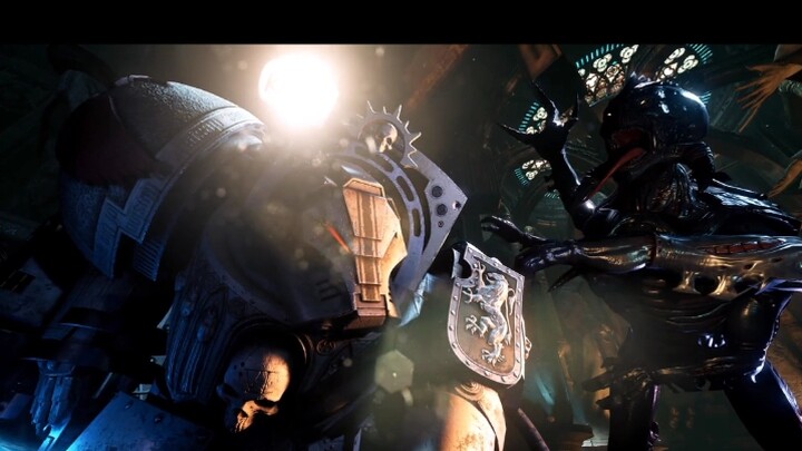 แอนิเมชั่น Warhammer Cg Death Battleship ลูกของฉัน คุณควรรู้สึกถึงพลังการยิงของจักรพรรดิและพิจารณาว่