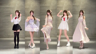 辛苦了一周，又来看女朋友跳舞啦？？