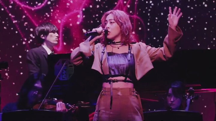 【Hiroyuki Sawano】Dad-throwing divine song 『Zero Eclips』 at LIVE【emU】2021 bilingual subtitles