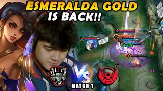 AKHIRNYA KITA NGELIAT ESME GOLD LAGI!! TAPI KOK HASILNYA MALAH BEGINIII....... - BTR VS AE MATCH 1