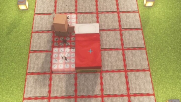 【Minecraft】How to get villagers to step on mines voluntarily