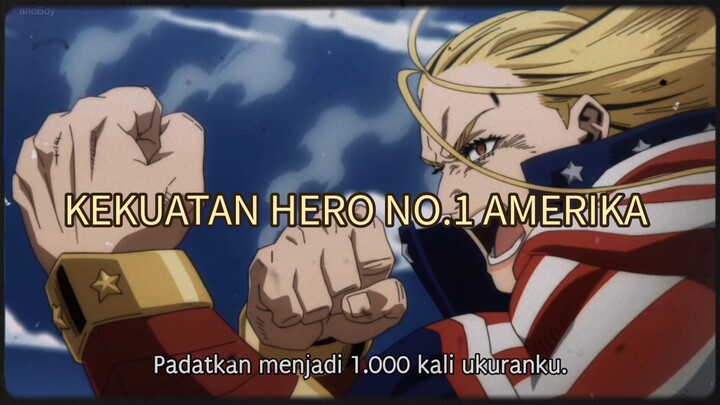 SHIGARAKI VS HERO NO.1 AMERIKA