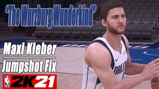 Maxi Kleber Jumpshot Fix NBA2K21with Side-by-Side Comparison