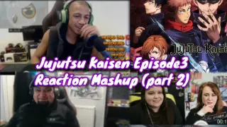 Jujutsu Kaisen S1 Episode3 Reaction Mashup