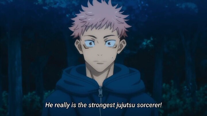 He really is the strongest jujutsu sorcerer