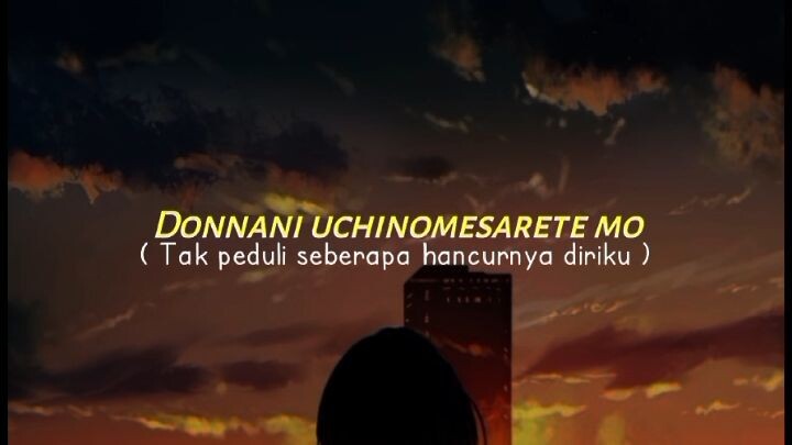 Lirik KAMADO TANJIRO NO UTA, Sub indo