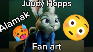 Fan art  Judy Hopps with Anime Style😳😳