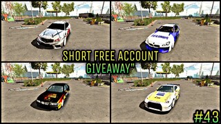 [🔴Short Free Account Giveaway ] Car Parking Multiplayer 4.7.4