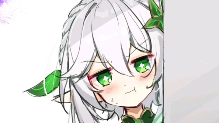 又在偷看纳西妲