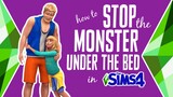How to STOP the Monster Under the Bed in The Sims 4 (NO cheats) 🙅🏽‍♀️