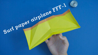 Pesawat Kertas Terbaik FFF-1, Desain Conan Yang Luar Biasa
