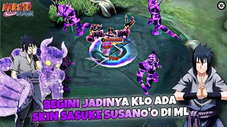 Begini Jadinya Kalau Ada Skin SASUKE SUSANO'O di Mobile Legend 😱