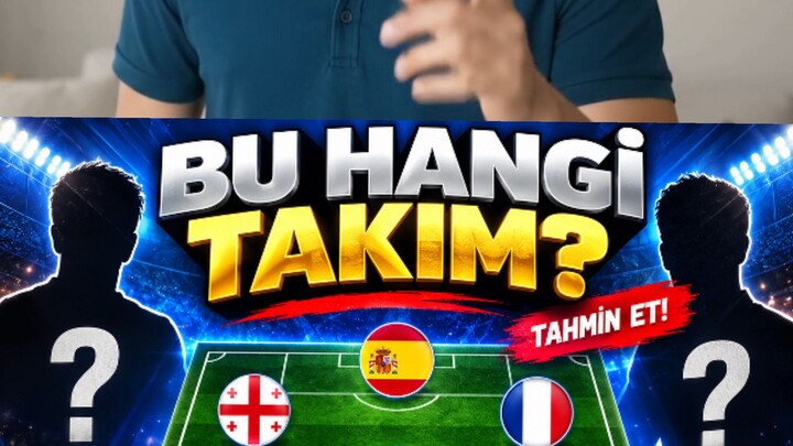 BU HANGİ TAKIM? 🤯🇪🇸🇵🇹 Tahmin Edebilecek misin?Bu kadroda birbirinden farklı ülkelerin yıldızlar