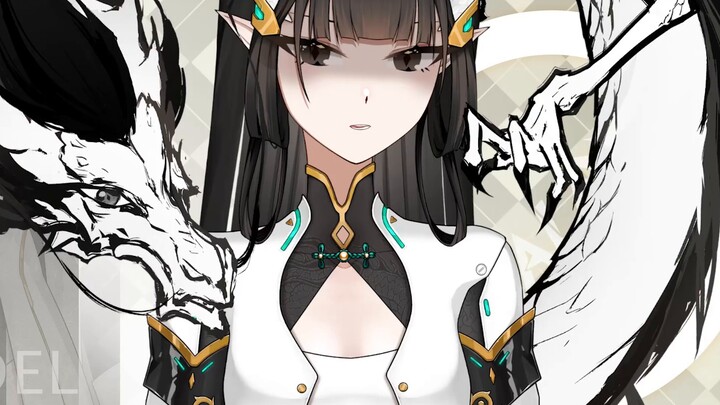 [Hiển thị mô hình miễn phí Live2D丨OC] Mô hình 8K+ Dragon Girl và tài liệu phòng phát sóng trực tiếp 