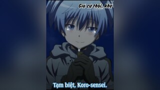 tạm biệt thầy :( anime animebuon