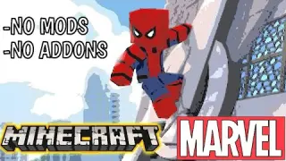 How To Be SPIDERMAN in Minecraft (NO MODS, NO ADDONS)