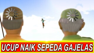 Adit Sopo Jarwo - Ucup Belajar Naik Sepeda Gajelas (YTP)