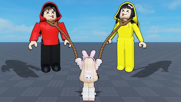 Yuta, Mio Dan Baby Celine Tarik Orang Pakai Tali Part 2  ROBLOX
