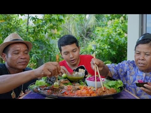 ยุดดี้จัดเมนูทะเลดองแซ่บๆให้พ่อแม่ชิม งานนี้ทั้งแซ่บและถูกใจมาก!! | อร่อยนัวร์