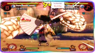 TEMARI VS KIDOMARU - NARUTO ULTIMATE NINJA 6 ANDROID GAMEPLAY