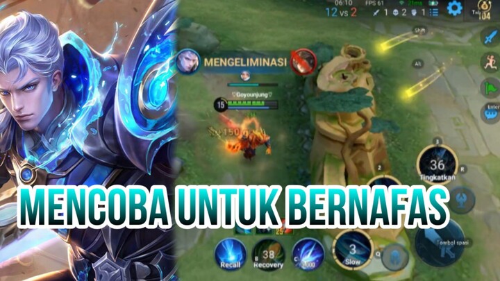 MENCOBA UNTUK BERNAFAS
