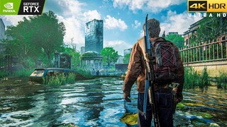 The Last of Us Part 1 - Aggressive Brutal Combat Gameplay | Grounded [4K UHD 60FPS]