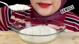 ASMR RAW RICE EATING || MAKAN BERAS MENTAH DI MANGKOK || ASMR INDONESIA