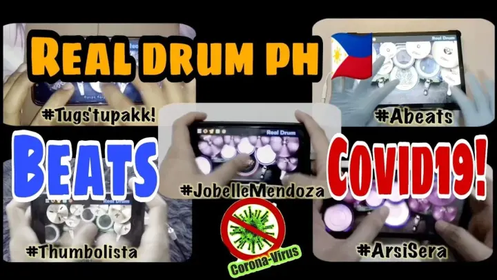 REAL DRUM PH 🇵🇭 TRIBUTE FIGHT SONG TO OUR FRONTLINERS