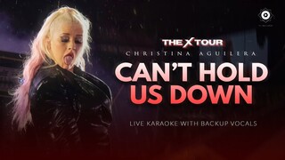 [KARAOKE] - Can't Hold Us Down | Christina Aguilera (X TOUR VERSION)