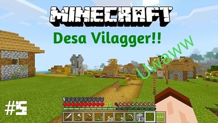 Akhirnya Menemukan Desa Vilagger - Minecraft Survival Indonesia