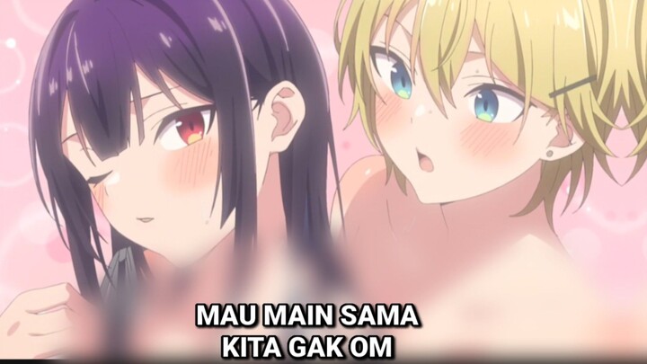 DI AJAK MAIN SAMA 2 CEWE||AUTO BIKIN TEGANG 💦💦