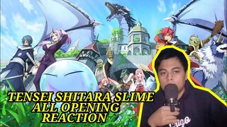 Tensei Shitara Slime All Opening Reaction 1-4 (Indonesia)(Reaksi)