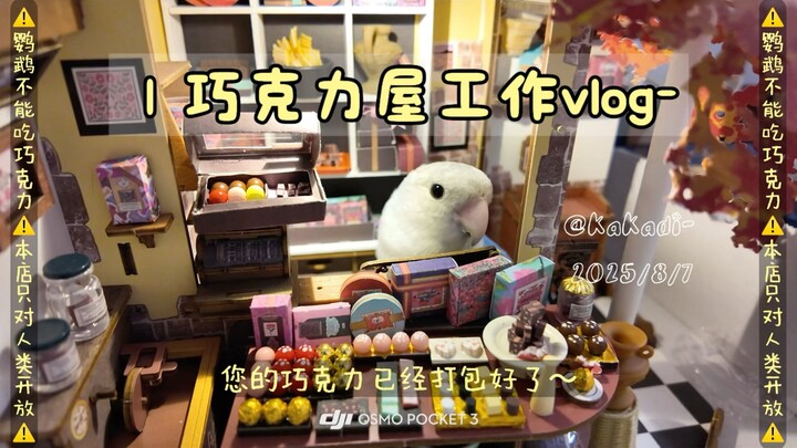 Post-2000s Creator Niao | Chocolate House Work Vlog