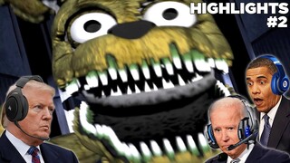 US Presidents Play Horror Games HIGHLIGHTS #2
