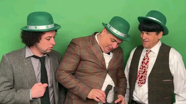 The Three Stooges on Saint Patrick day