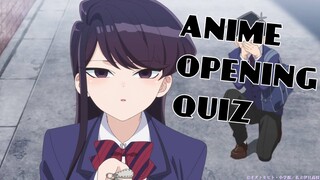 ANIME OPENING QUIZ | 5 DIFFICULTIES | EASY - OTAKU