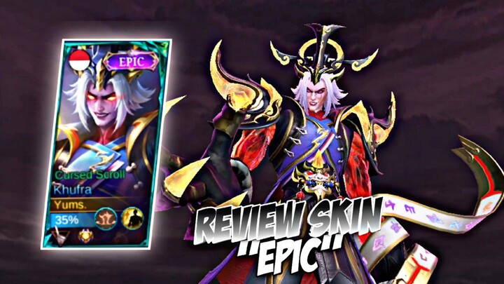Review Skin Khufra Cursed Scroll - Mobile Legends