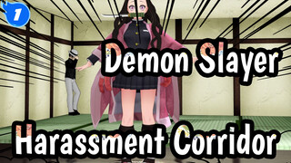 Demon Slayer|[MMD]Nezuko in the Power Harassment Corridor_1