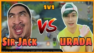 SIR JACK VS URADA (1V1 MARKSMAN) | TRASHTALK ON! | MLBB GAMEPLAY!