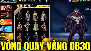 Free Fire - Hé Lộ Gói Đồ Mới Trong Vòng Quay Vàng OB30 - Free Fire Sẽ Hợp Tác Với Venom | OB30 FF