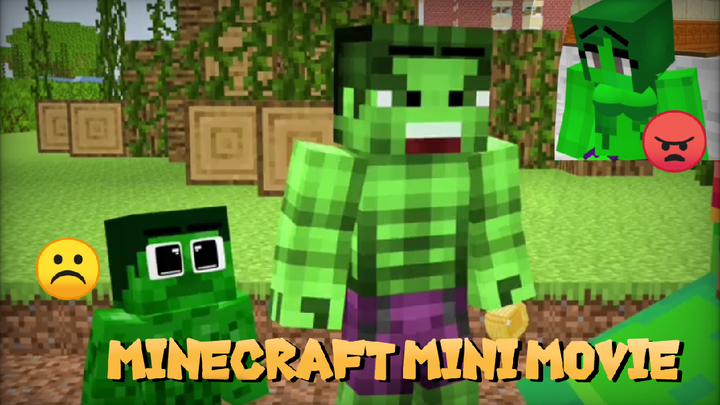 MINECRAFT HULK (MINI MOVIE) (12+) BABY HULK AND HULK LIFE