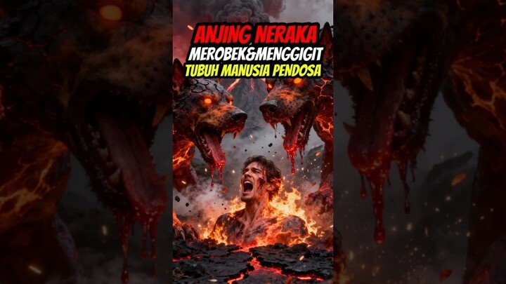 KISAH ANJING NERAKA YANG MEROBEK TUBUH MANUSIA KARENA LISANYA SENDIRI #feedshort